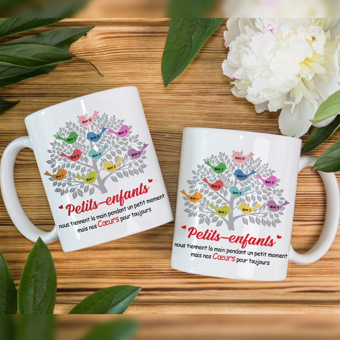 Personalized French Maman Grand-mère Tree Mom Grandma Mug AP156 65O36 1