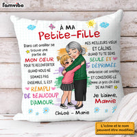 Personalized Gift For Granddaughter French Hug This Pillow 30906 thumb 1