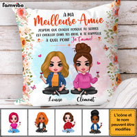 Personalized Gift Friends Sister French Hug This Pillow 30995 thumb 1