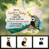 Personalized Dog Memorial Waiting At The Door Benelux Ornament NB294 85O60 1