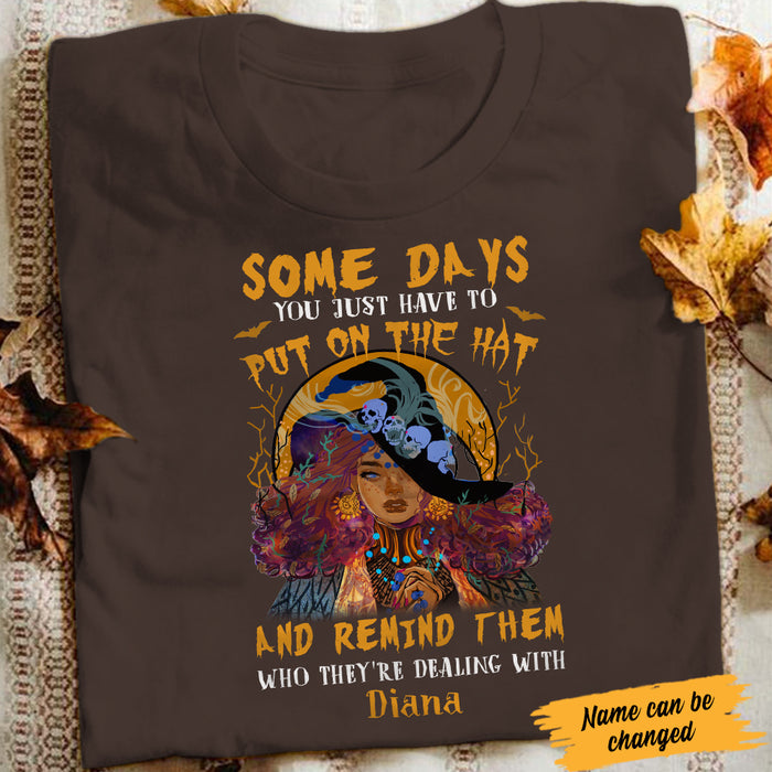Personalized Witch Proud Halloween T Shirt JL224 27O34 1