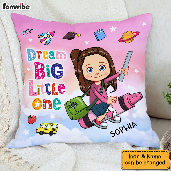 Personalized Dream BIg Little One Pillow 32485 1