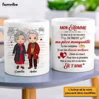 Personalized Gift For Couple French The Day I Met You Mug 30817 thumb 1