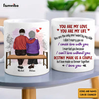 Personalized Couple Gift You Are My Love You Are My Life Mug 31267 thumb 1
