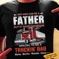 Personalized Dad Trucker  T Shirt MY91 87O34 thumb 1