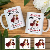 Personalized Mom And Daughter Mug AP82 30O57 thumb 1