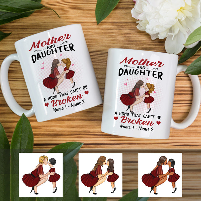 Personalized Mom And Daughter Mug AP82 30O57 1