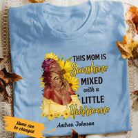 Personalized BWA Mom Sunshine Mixed T Shirt AG81 30O47 thumb 1