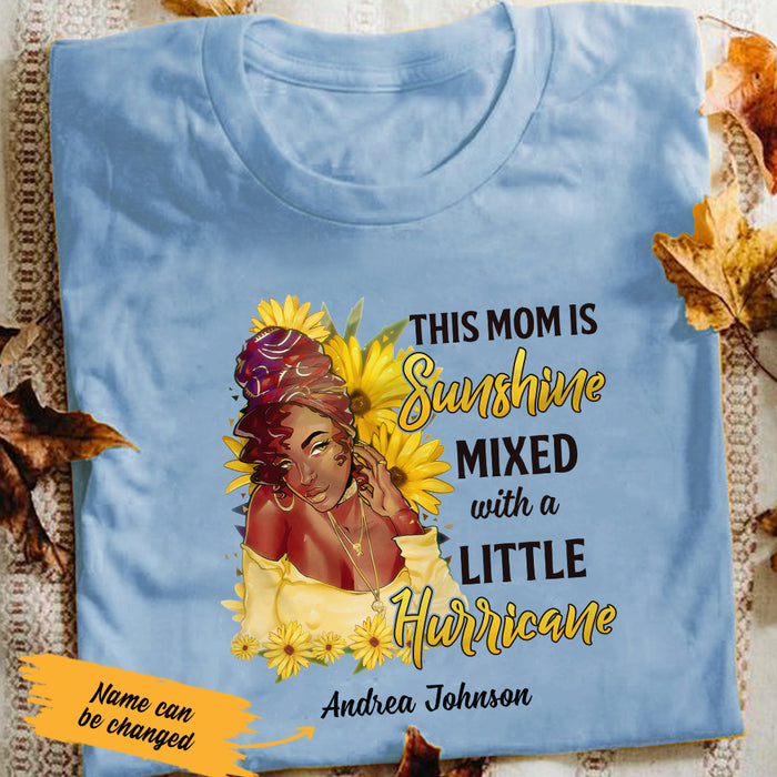 Personalized BWA Mom Sunshine Mixed T Shirt AG81 30O47 1
