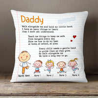 Personalized Dad Grandpa Pillow MY192 26O58 (Insert Included) thumb 1