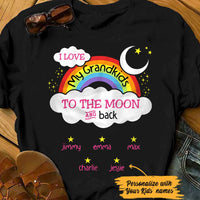 Personalized Grandma Love To The Moon T Shirt JN161 95O53 thumb 1
