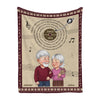 Personalized Anniversary Gift For Couples The Day I Met You Blanket 30667 1