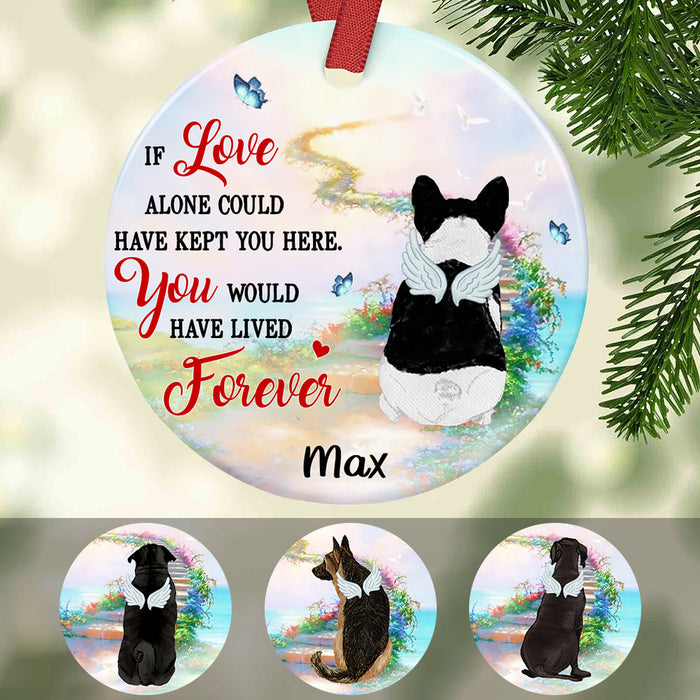 Personalized Dog Memorial  Ornament OB251 26O36 1
