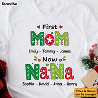 Personalized First Mom Now Grandma Shirt - Hoodie - Sweatshirt 30202 thumb 1