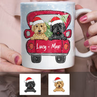 Personalized Goldendoodle Dog Christmas 2022 Mug SB301 81O34 thumb 1
