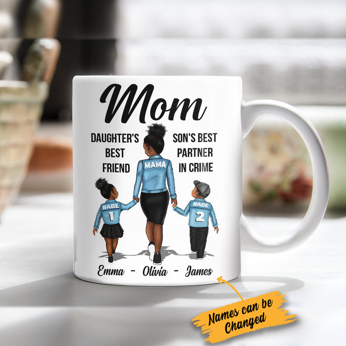 Personalized BWA Mom Daughter Son Mug AG71 81O34 1