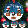 Personalized Santa Paw Dog Christmas  Ornament OB203 85O58 1