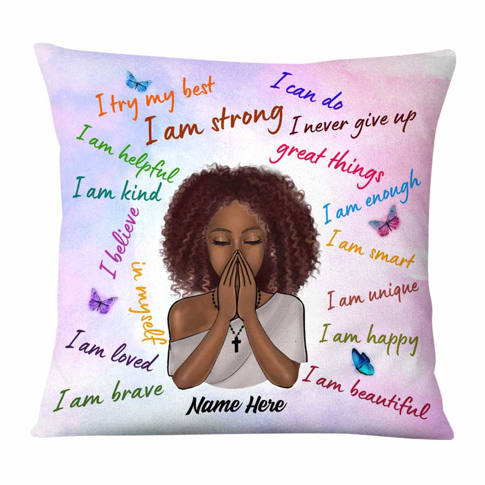 Personalized I Am BWA Pillow OB289 30O58 1