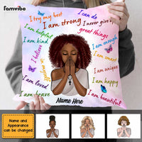 Personalized I Am BWA Pillow OB289 30O58 thumb 1