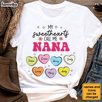 Personalized Gift For Grandma My Sweethearts Call Me Nana Shirt - Hoodie - Sweatshirt 31707 thumb 1