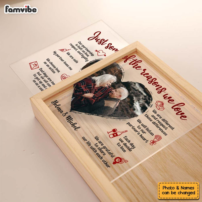 Personalized Couple Gift  Love Inspirational Affirmation Picture Frame Light Box 31370 1