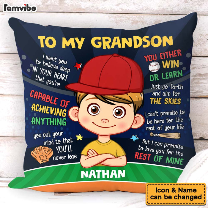 Personalized Birthday Gift For Grandson Baseball Pillow 30951 1
