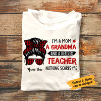 Personalized Teacher Grandma T Shirt JN111 26O58 thumb 1