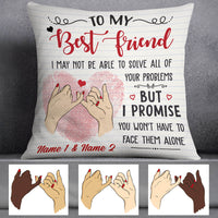 Personalized To My Bestie Pillow MR62 67O60 (Insert Included) thumb 1