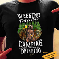 Personalized Camping Bear T Shirt JN51 67O65 thumb 1
