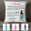 Personalized Letter To My Nurse Daughter Pillow MR52 73O57 1