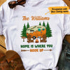 Personalized Camping Family White T Shirt JN231 95O47 1