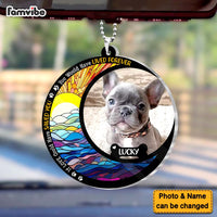 Personalized Gift For Dog Lovers If Love Could Have Saved You Transparent Acrylic Car Ornament 31554 thumb 1