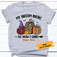 Personalized  Halloween Pumpkin Quilting T Shirt SB241 85O57 thumb 1