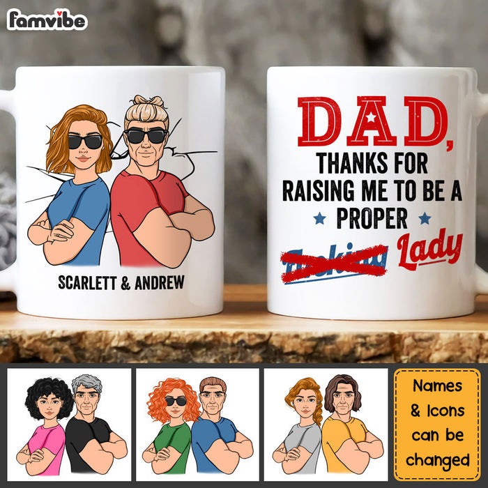 Personalized Gift Dad Thanks For Raising Me Mug 25202 1