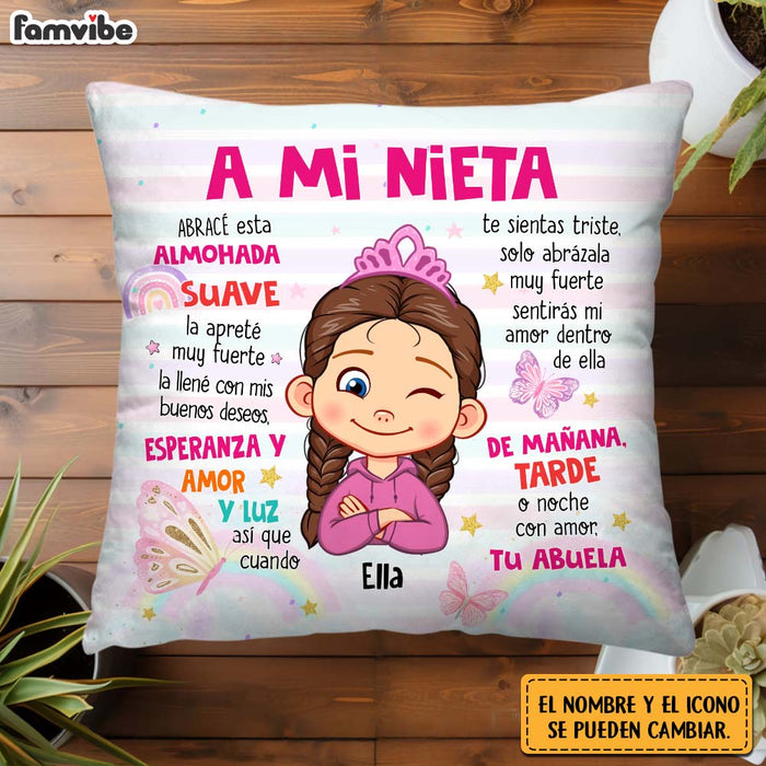 Personalized Gift For Grandson Construction Spanish Pillow 31018 1