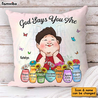 Personalized Gifts For Grandma God Says You Are Pillow 31480 thumb 1