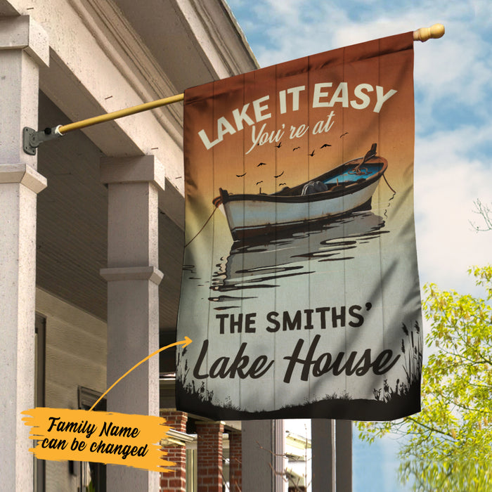 Personalized Lake Garden Flag JL21 85O34 1