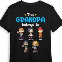 Personalized This Grandpa Belongs Shirt - Hoodie - Sweatshirt OB254 36O53 thumb 1