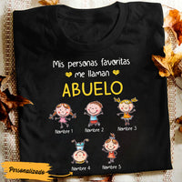 Personalized Dad Grandpa Favorite  Papá Abuelo T Shirt AP237 30O47 thumb 1