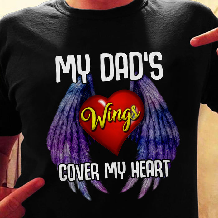 Dad Wing Cover My Heart T Shirt  DB2215 30O60 1