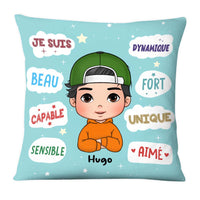 Personalized Gift For Grandson French Je Suis Pillow 30165 thumb 1