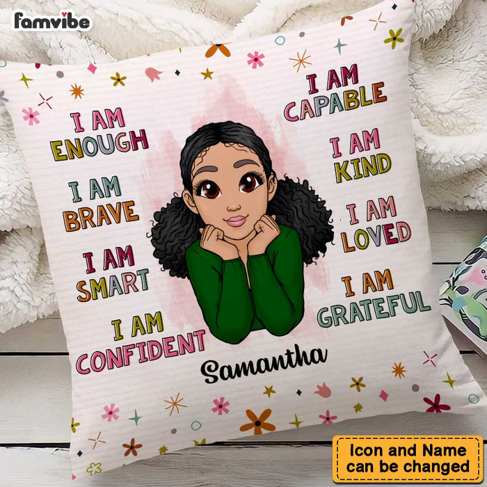 Personalized Gift For Granddaughter I Am Kind Pillow 22870 1
