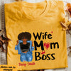 Personalized BWA Wife Mom Boss T Shirt AG81 65O53 thumb 1