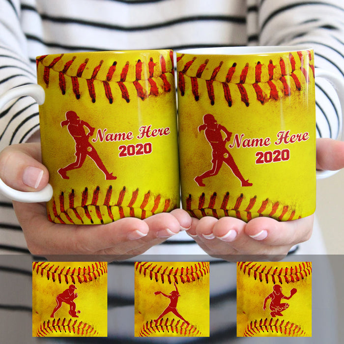 Personalized Softball Mug NB131 29O58 1