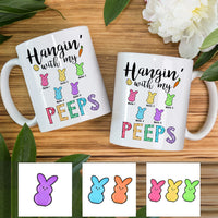 Personalized Hangin' With My Peeps Easter Mug FB242 67O53 thumb 1