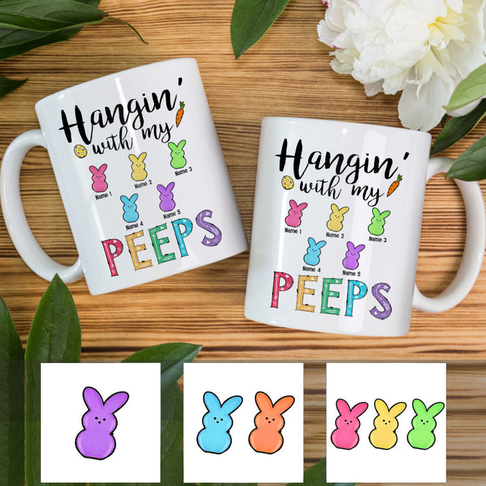 Personalized Hangin' With My Peeps Easter Mug FB242 67O53 1