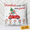 Personalized Grandma Red Truck Christmas  Pillow NB193 87O58 1