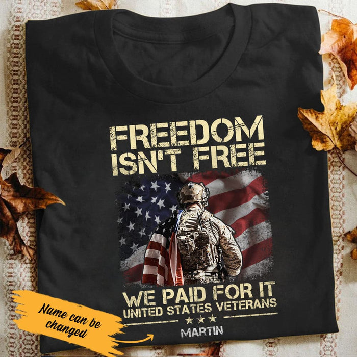 Personalized Freedom Isn't Free T Shirt JN42 66O53 1