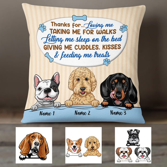 Personalized Dog Parent Pillow AP86 73O36 (Insert Included) 1