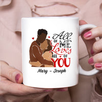 Personalized BWA Couple All Love All Mug AG263 65O65 thumb 1